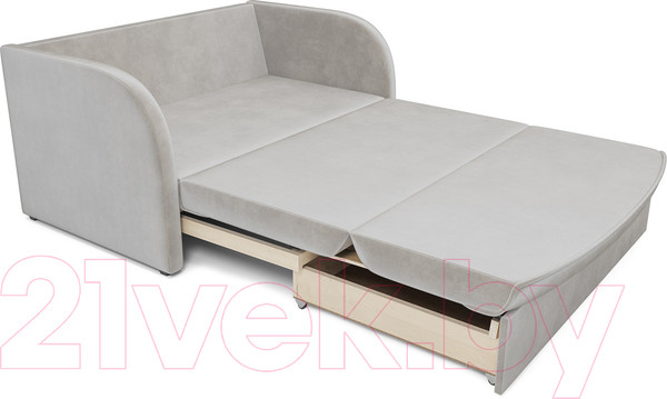 Изображение товара Диван Mebel-Ars Малютка (бархат бежевый Star Velvet 6 Light Beige)