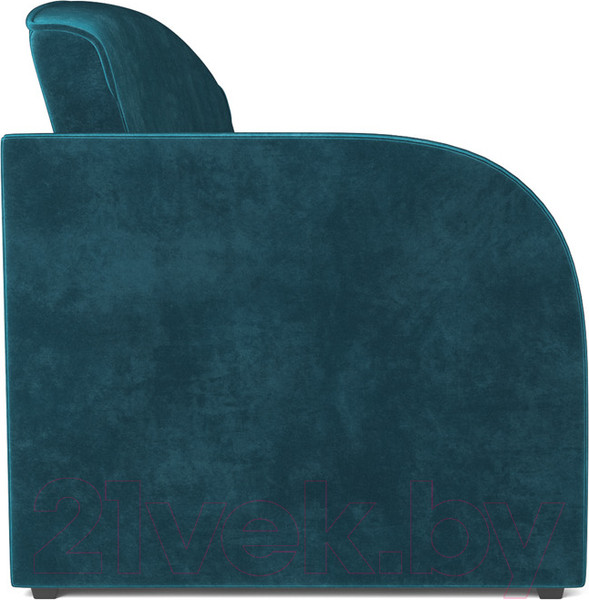 Изображение товара Диван Mebel-Ars Малютка (бархат сине-зеленый Star Velvet 43 Black Green)