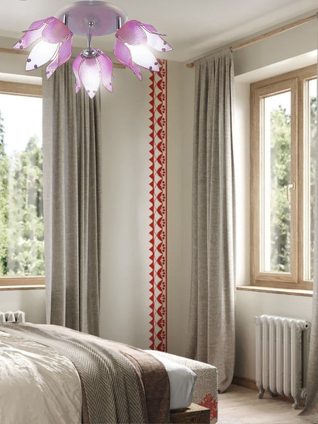 Изображение товара Потолочный светильник Aitin-Pro НПБ 02-3x60-102 / 90/3C (серый/розовый)