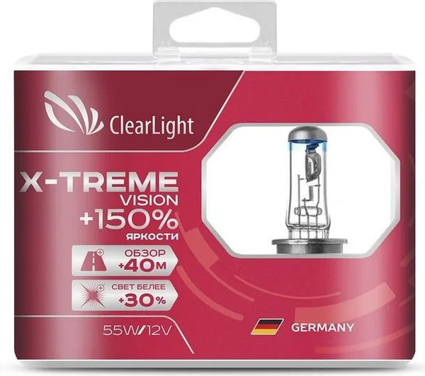 Изображение товара Комплект автомобильных ламп ClearLight MLH1XTV150 (2шт)