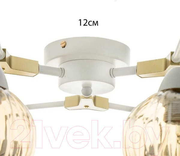 Изображение товара Люстра Aitin-Pro НПБ 02-6x60-105 / C1228/6 (белый)