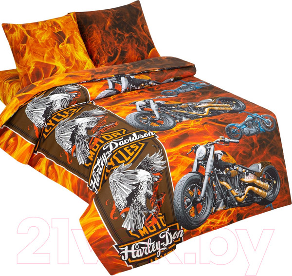 Изображение товара Комплект постельного белья АртПостель Байкер 912 1.5