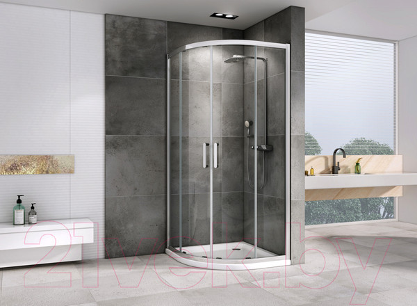 Изображение товара Душевой уголок Abber Schwarzer Diamant AG01100