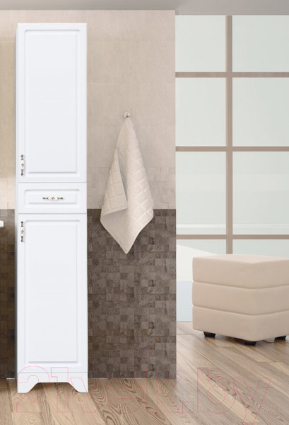 Изображение товара Шкаф-пенал для ванной Style Line Олеандр-2 36 1 ящик