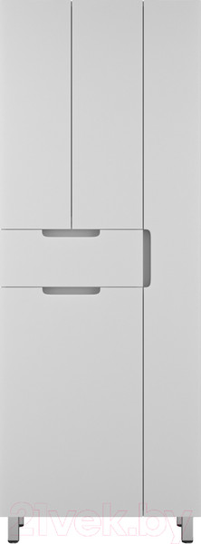 Изображение товара Шкаф-пенал для ванной Style Line Оптима 70 (напольный, корзина, отделение для халата)