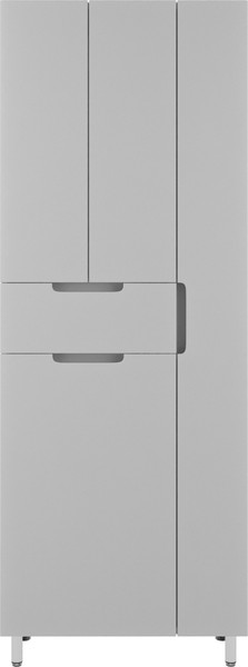 Изображение товара Шкаф-пенал для ванной Style Line Оптима 70 (напольный, корзина, отделение для халата)