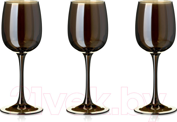 Изображение товара Набор бокалов Glasstar Горький шоколад RNGCH_8164_11 (3шт)