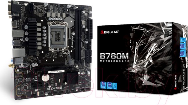Изображение товара Материнская плата Biostar B760MX2-E D4