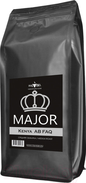 Изображение товара Кофе в зернах Major Kenya Arabica AB FAQ (1кг)