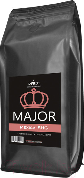 Изображение товара Кофе в зернах Major Mexico Arabica SHG (1кг)