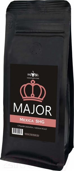 Изображение товара Кофе в зернах Major Mexico Arabica SHG (250г)