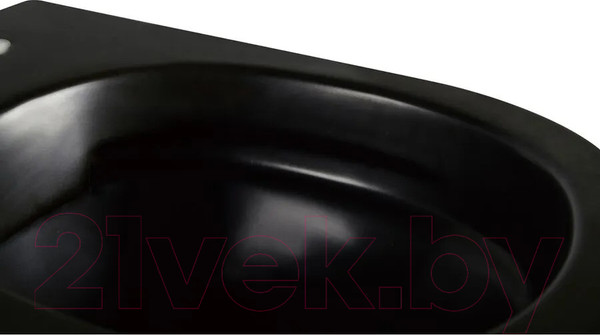 Изображение товара Унитаз подвесной Abber Bequem AC1103MB (черный матовый)