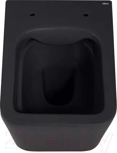 Изображение товара Унитаз подвесной Abber Rechteck AC1201MB (черный матовый)