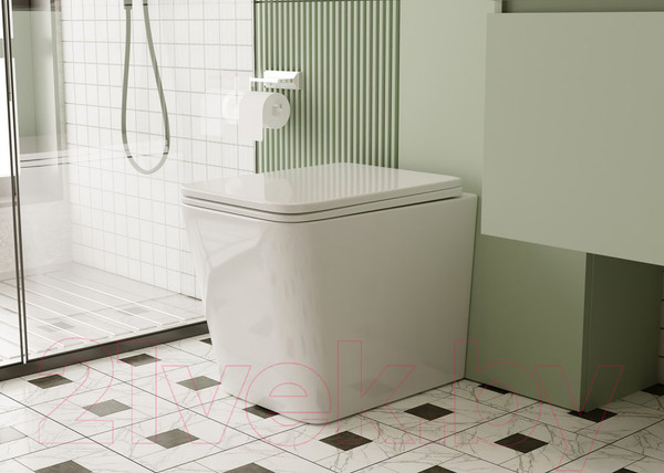 Изображение товара Унитаз приставной Abber Rechteck AC1211