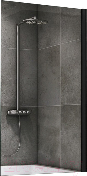 Изображение товара Стеклянная шторка для ванны Abber Immer Offen AG71100B