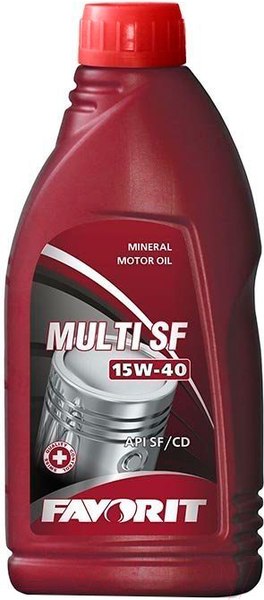 Изображение товара Моторное масло Favorit Multi SF 15W40 API SF/CD / 51972 (1л)