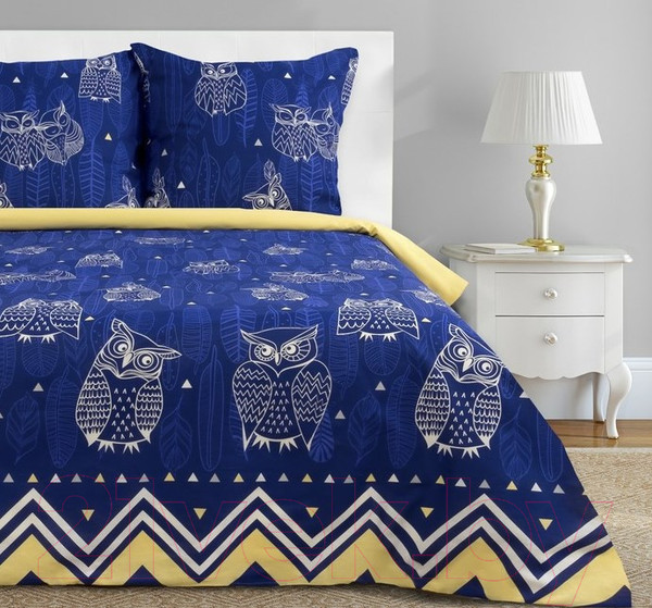 Изображение товара Комплект постельного белья Этель Ушастые совы / 3988366