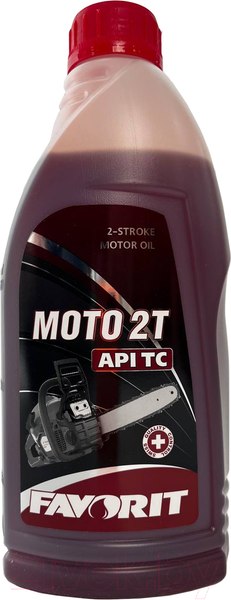 Изображение товара Моторное масло Favorit 2-Takt TC Moto / 51471 (1л, красный)