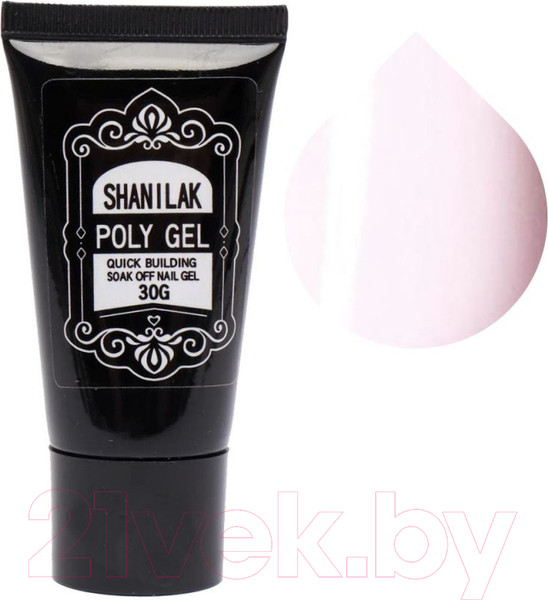 Изображение товара Моделирующий гель для ногтей Shanilak 003 Прозрачный ирис (30г)
