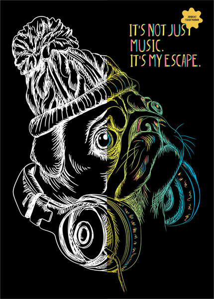 Изображение товара Гравюра Три совы Меломан / GA5_48300