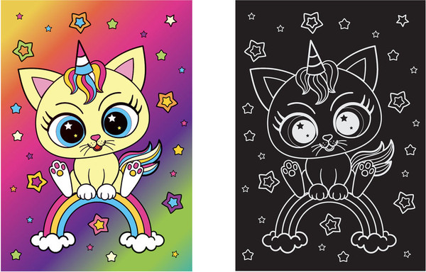 Изображение товара Гравюра Мульти-пульти Единороги / MP_48510