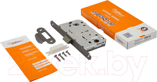 Изображение товара Корпус врезного замка Нора-М М 13П-96 (графит)