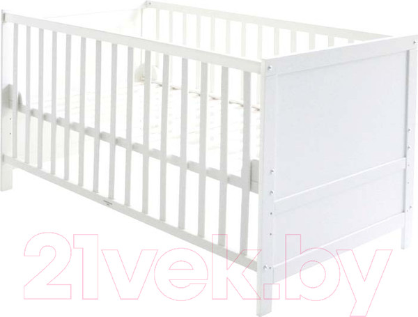 Изображение товара Детская кровать-трансформер Roba Hamburg 70x140 / 0191W (белый)