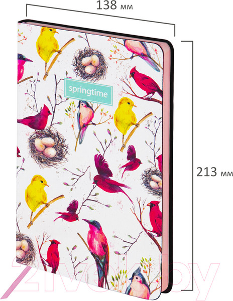 Изображение товара Ежедневник Brauberg Birds / 112021