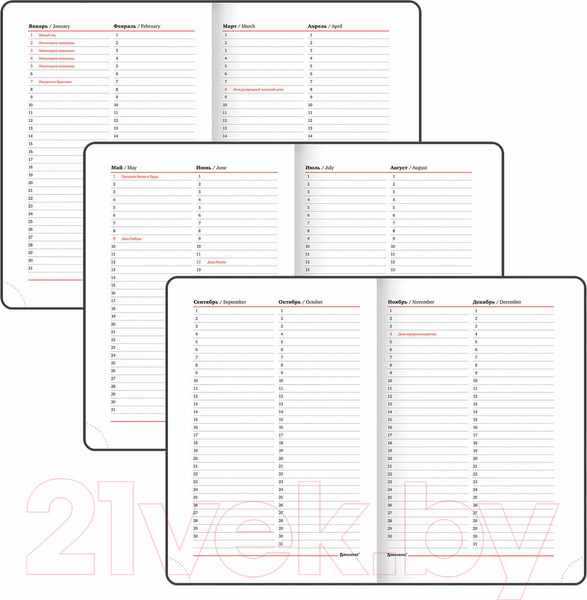 Изображение товара Ежедневник Brauberg Toucan Tropics / 112114