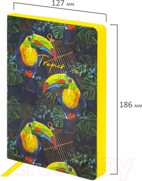 Изображение товара Ежедневник Brauberg Toucan Tropics / 112114