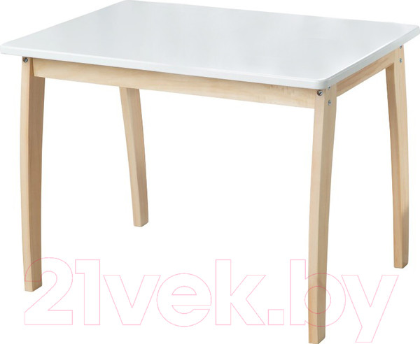 Изображение товара Стол детский Roba 50728WE (белый/натуральный)
