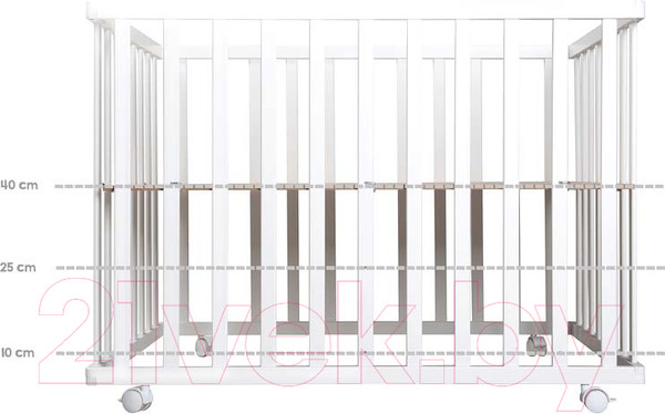 Изображение товара Игровой манеж Roba Adam & Owl / 0241WS148 (белый)