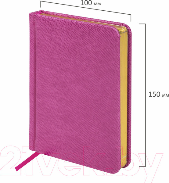 Изображение товара Ежедневник Brauberg Iguana / 114469 (розовый)