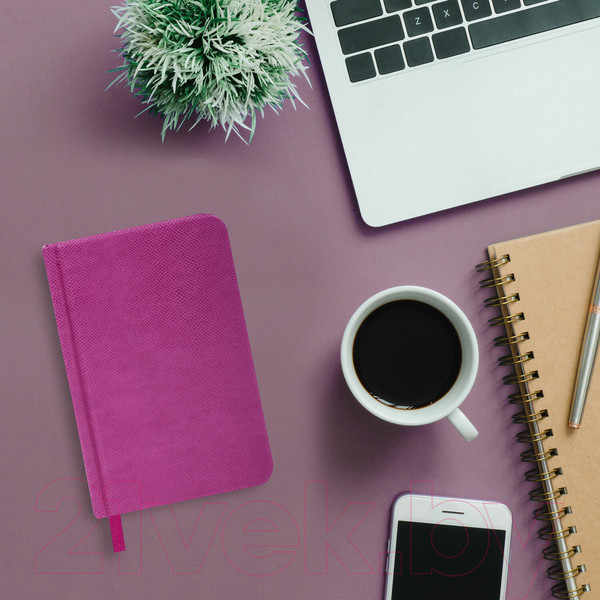 Изображение товара Ежедневник Brauberg Iguana / 114469 (розовый)