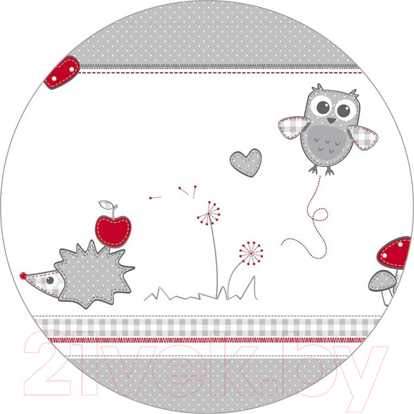 Изображение товара Игровой манеж Roba Adam & Owl / 0232WV148 (белый)