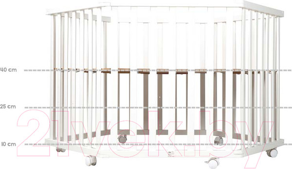 Изображение товара Игровой манеж Roba Adam & Owl / 0232WV148 (белый)