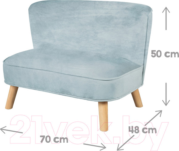 Изображение товара Диван детский Roba Lil Sofa / 450110SY (голубой)