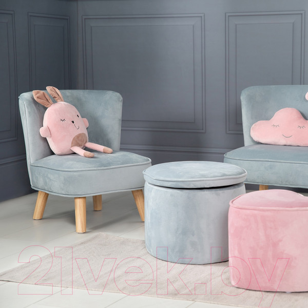 Изображение товара Кресло детское Roba Lil Sofa / 450120SY (голубой)