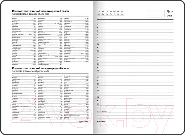 Изображение товара Ежедневник Brauberg Pomegranate / 114562