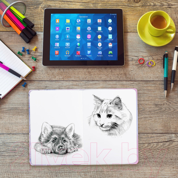 Изображение товара Скетчбук Brauberg Art Debut Аниме / 114578 (80л)