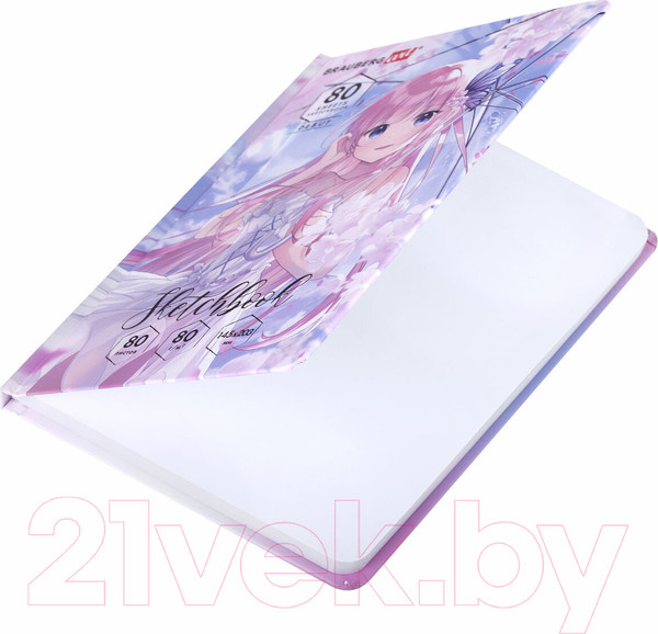 Изображение товара Скетчбук Brauberg Art Debut Аниме / 114578 (80л)