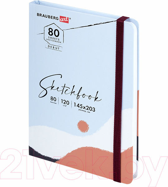 Изображение товара Скетчбук Brauberg Art Debut Дюна / 114586