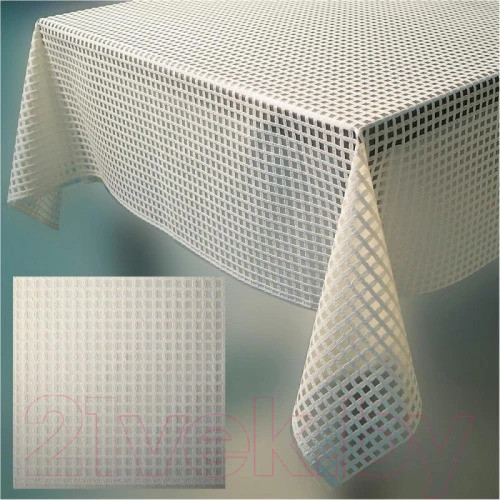 Изображение товара Скатерть Рыжий кот Клетка / 106455