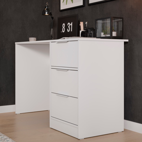 Изображение товара Письменный стол ТриЯ Марли тип 1 (белый)