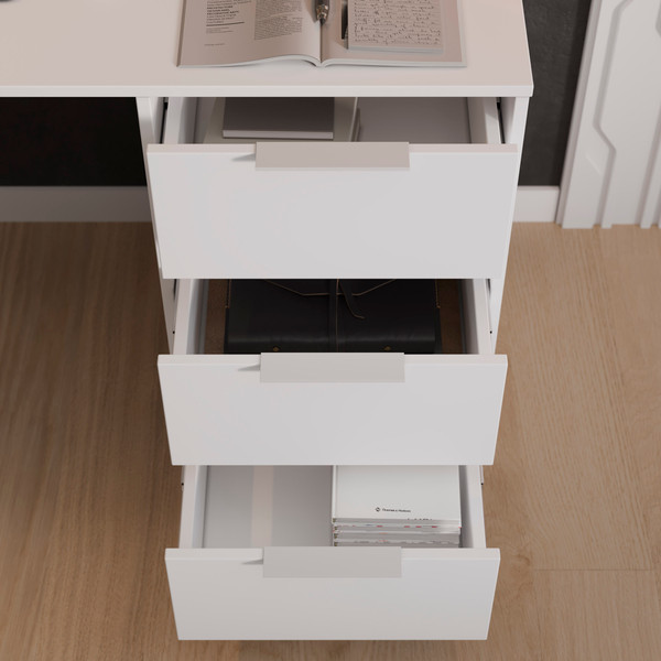 Изображение товара Письменный стол ТриЯ Марли тип 1 (белый)