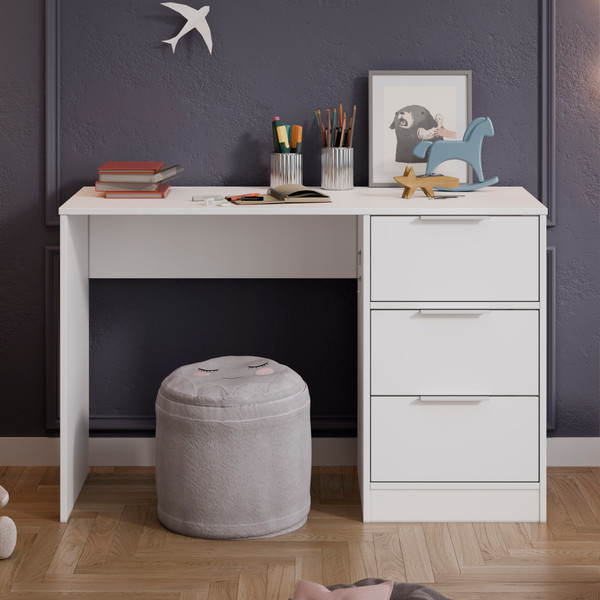 Изображение товара Письменный стол ТриЯ Марли тип 1 (белый)