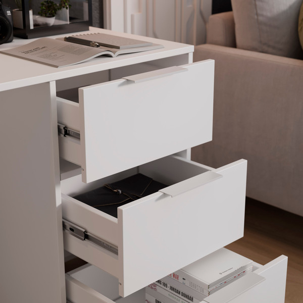 Изображение товара Письменный стол ТриЯ Марли тип 1 (белый)