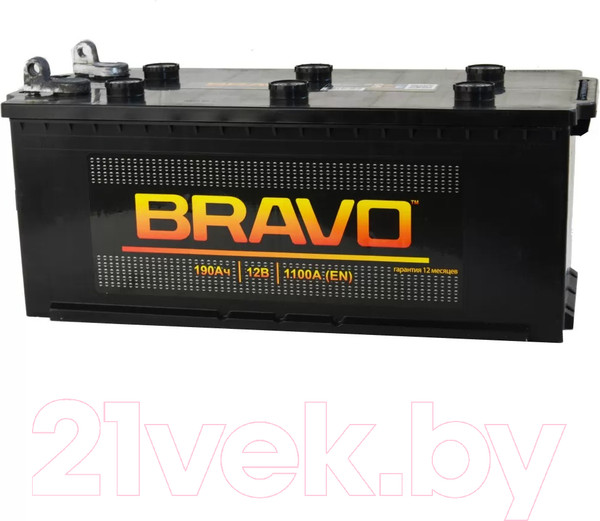 Изображение товара Автомобильный аккумулятор BRAVO 6СТ-190 под болт L+ / 690000010 (190 А/ч)