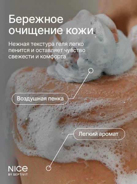 Изображение товара Гель для душа NICE by Septivit Arctic Chill (5л)