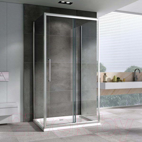 Изображение товара Душевой уголок Abber Schwarzer Diamant AG30150H-S80-S80